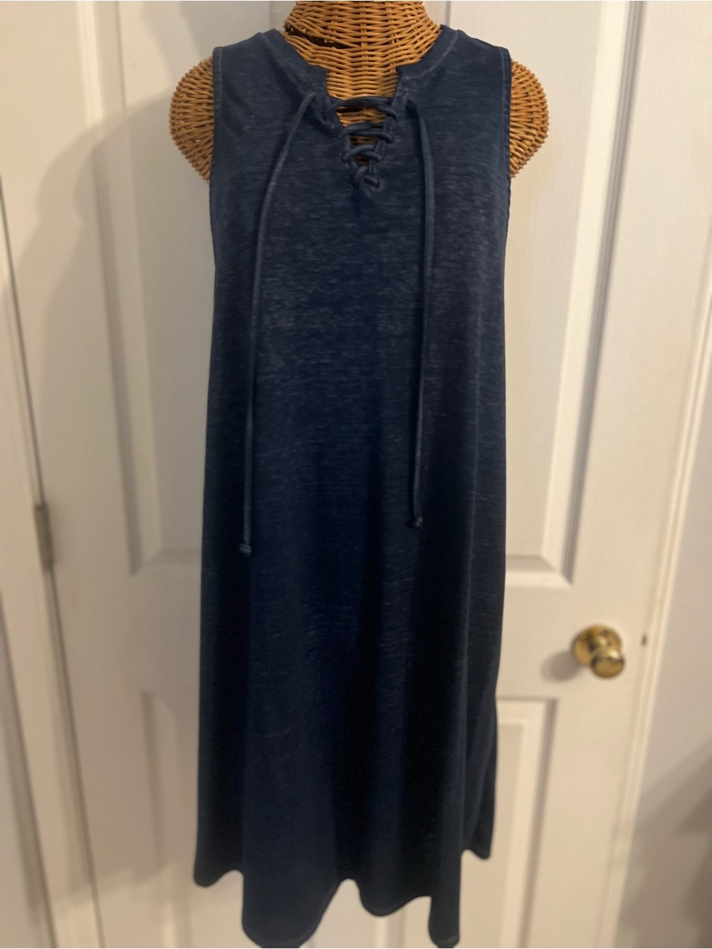 Casual Dress Cotton knit comfy 37" long